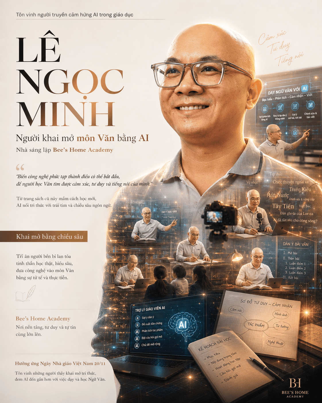 Thầy Lê Ngọc Minh - Sáng lập Bee's Home Academy